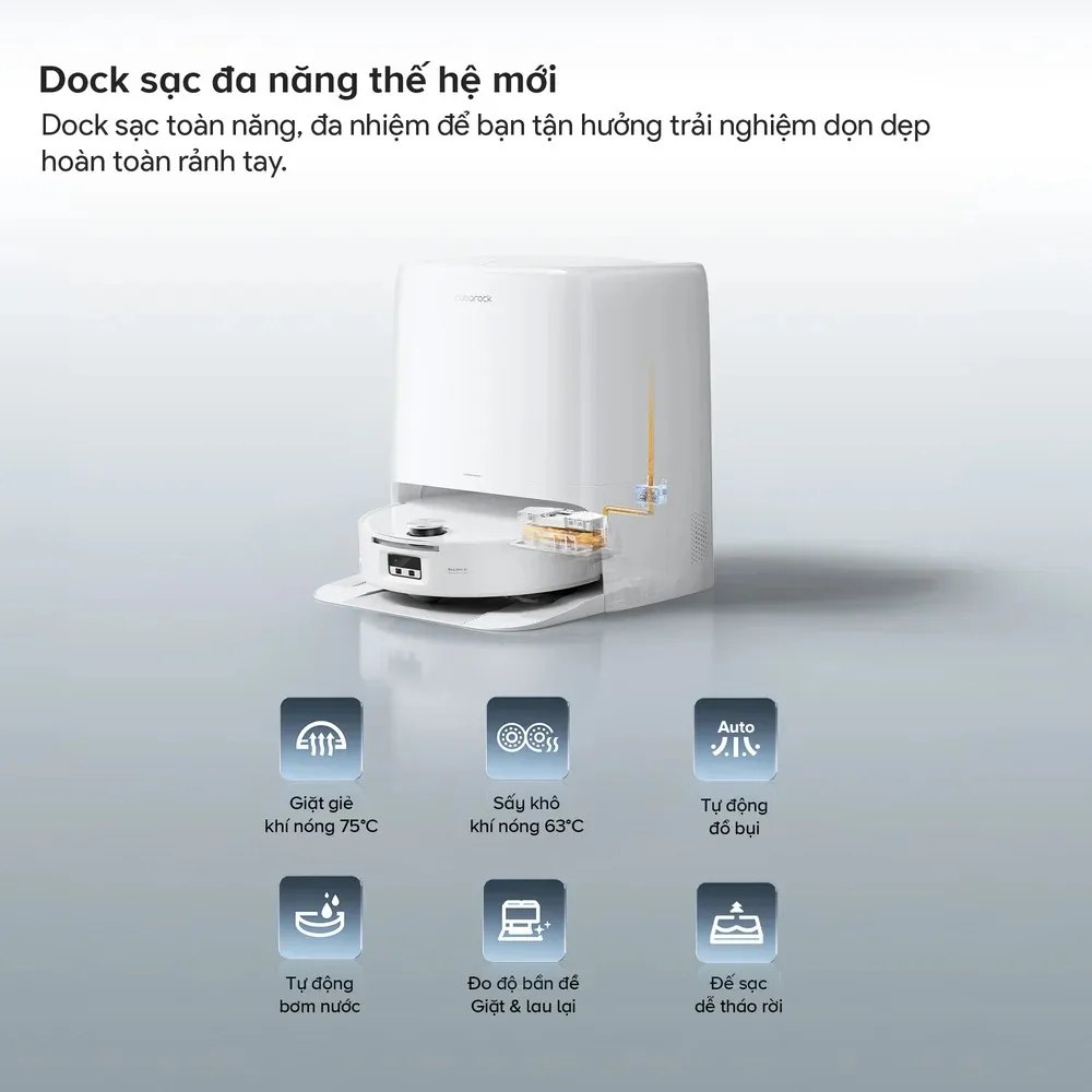 Robot Hút Bụi Lau Nhà Roborock Qrevo Edge 2 Flow 29 Robot Hút Bụi Lau Nhà Roborock Qrevo Edge 2 Flow - Akia Smart Home