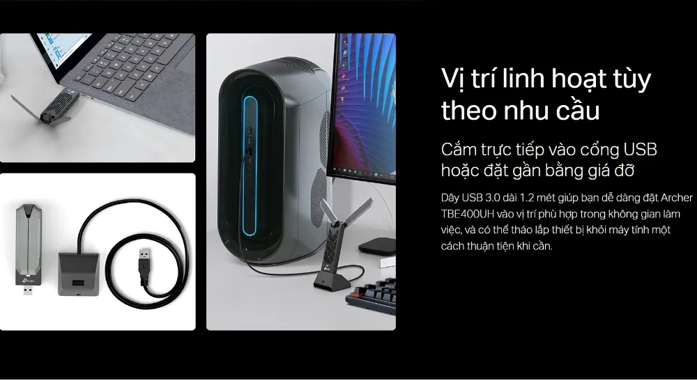Usb Wifi Tp-Link Archer Tbe400Uh 17 Usb Wifi Tp-Link Archer Tbe400Uh - Akia Smart Home